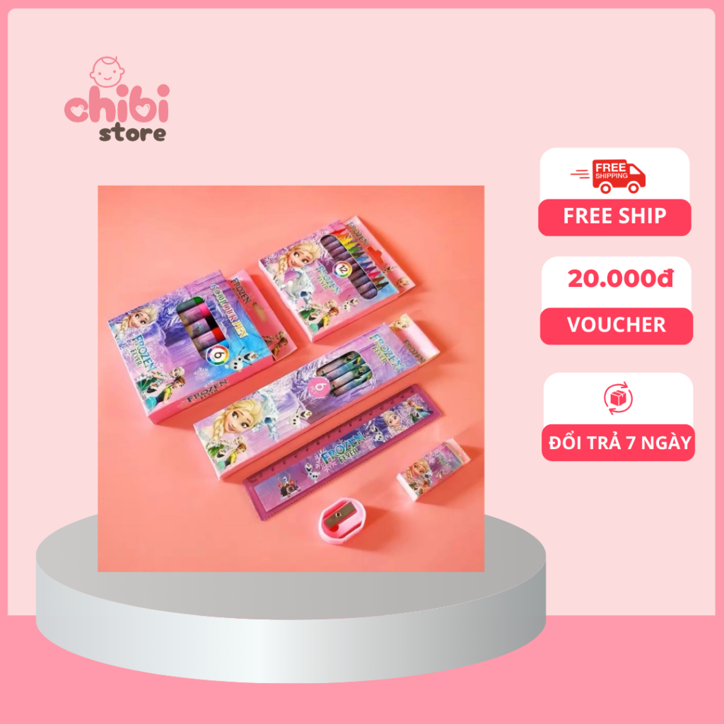 bộ ô tô đồ chơi cho bé 7 món