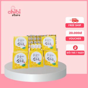 SỮA HẠT HÀN QUỐC VỊ CHUỐI HANMI 190ML- XÁCH 16 HỘP